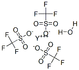 Yttrium(iii) trifluoromethanesulfonate hydrate Structure,34629-25-9Structure