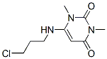 6-(3-chloropropyl)amino-1.3-dimethuracil Structure,34654-81-4Structure