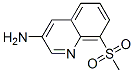 8-(甲基磺酰基)-3-喹啉胺結(jié)構(gòu)式_347146-20-7結(jié)構(gòu)式