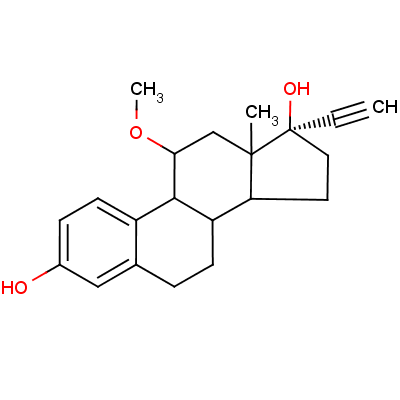 甲氧炔雌醇結(jié)構式_34816-55-2結(jié)構式