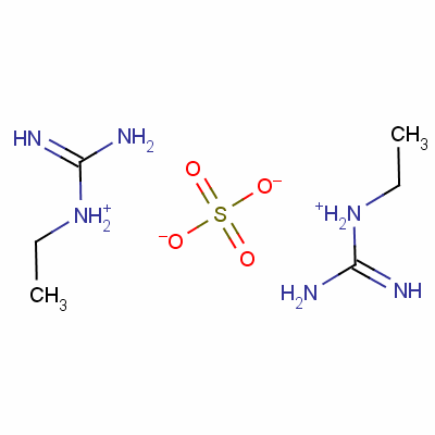 N-乙基硫酸胍結(jié)構(gòu)式_3482-86-8結(jié)構(gòu)式