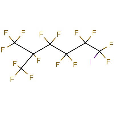 Perfluoroisoheptyl iodide Structure,3486-08-6Structure