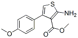 Methyl 2-amino-4-(4-methoxyphenyl)-3-thiophenecarboxylate Structure,350988-34-0Structure