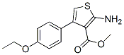 Methyl 2-amino-4-(4-ethoxyphenyl)-3-thiophenecarboxylate Structure,350989-81-0Structure