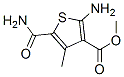 Methyl 2-amino-5-(aminocarbonyl)-4-methylthiophene-3-carboxylate Structure,350996-94-0Structure