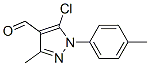 5-Chloro-3-methyl-1-(p-tolyl)-1H-pyrazole-4-carboxaldehyde Structure,350997-70-5Structure