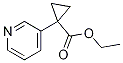 Ethyl1-(pyridin-3-yl)cyclopropanecarboxylate Structure,351421-95-9Structure