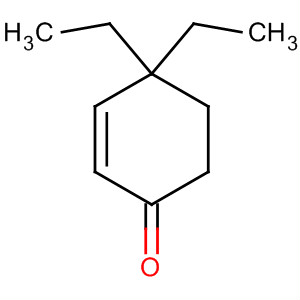 4,4-Diethylcyclohex-2-enone Structure,35161-14-9Structure