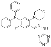 3-碘苯甲醛[4-(二苯基氨基)-6-(4-嗎啉)-1,3,5-噻嗪-2-基]肼酮結(jié)構(gòu)式_351986-85-1結(jié)構(gòu)式