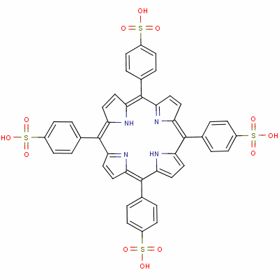 四苯基卟吩結(jié)構(gòu)式_35218-75-8結(jié)構(gòu)式