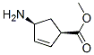 2-Cyclopentene-1-carboxylicacid,4-amino-,methylester,(1r,4s)-(9ci) Structure,352226-74-5Structure