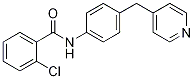 2-Chloro-n-(4-(pyridin-4-ylmethyl)phenyl)benzamide Structure,352666-30-9Structure