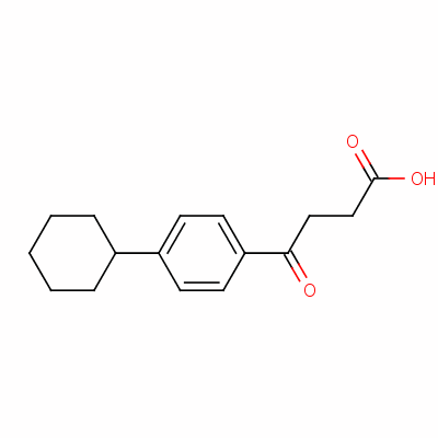 4-Cyclohexyl-gamma-oxo-benzenebutanoic acid Structure,35288-13-2Structure