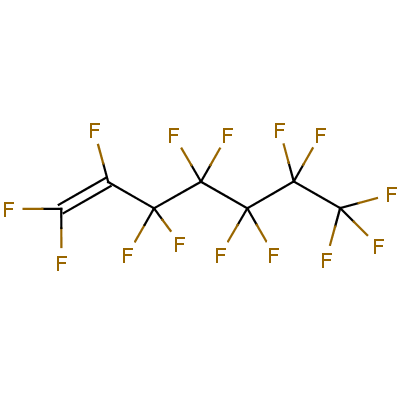 全氟庚烯-1結(jié)構(gòu)式_355-63-5結(jié)構(gòu)式