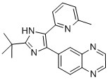 Sb525334 6-[2-tert-butyl-5-(6-methyl-pyridin-2-yl)-1h-imidazol-4-yl]-quinoxaline Structure,356559-20-1Structure