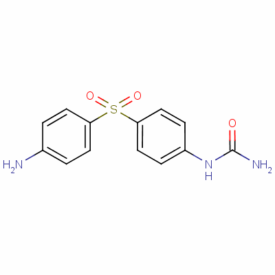 n-[4-[(4-氨基苯基)磺?；鵠苯基]-脲結(jié)構(gòu)式_3569-77-5結(jié)構(gòu)式