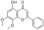 5-Hydroxy-7,8-dimethoxyflavone Structure,3570-62-5Structure