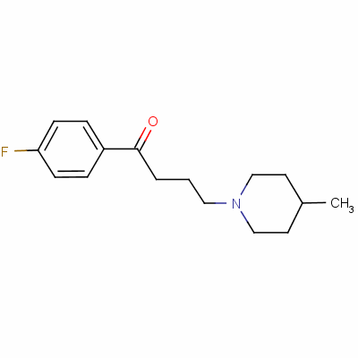 美哌隆結(jié)構式_3575-80-2結(jié)構式