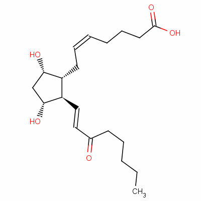 15-酮前列腺素 F2α結(jié)構(gòu)式_35850-13-6結(jié)構(gòu)式