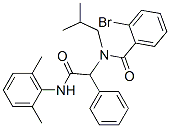 (9CI)-Alpha-[(2-溴苯甲?；?(2-甲基丙基)氨基]-N-(2,6-二甲基苯基)-乙酰胺結(jié)構(gòu)式_359435-83-9結(jié)構(gòu)式