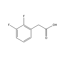 2,3-Difluorophenylacetic acid Structure,360-03-2Structure