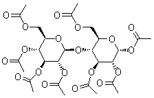 Alpha-d-cellobiose octaacetate Structure,3616-19-1Structure