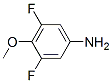 Benzenamine, 3,5-difluoro-4-methoxy- Structure,363-47-3Structure