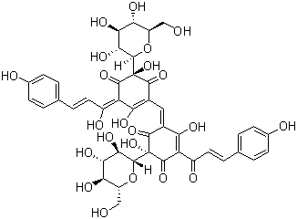 紅花黃色素結(jié)構(gòu)式_36338-96-2結(jié)構(gòu)式