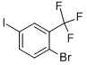 1-Bromo-4-iodo-2-trifluoromethylbenzene Structure,364-11-4Structure