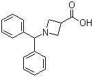 1-Benzhydrylazetidine-3-carboxylic acid Structure,36476-87-6Structure