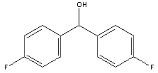 4,4-Difluorobenzhydrol Structure,365-24-2Structure