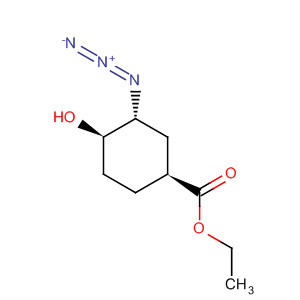 Ethyl (1s,3r,4r)-3-azido-4-hydroxycyclohexane-1-carboxylate Structure,365997-32-6Structure