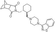 鹽酸魯拉西酮結(jié)構(gòu)式_367514-87-2結(jié)構(gòu)式