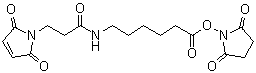 N-succinimidyl 6-(3-maleimidopropionamido) hexanoate Structure,367927-39-7Structure