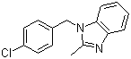 氯芐達(dá)唑結(jié)構(gòu)式_3689-76-7結(jié)構(gòu)式