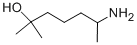 6-Amino-2-methyl-2-heptanol Structure,372-66-7Structure