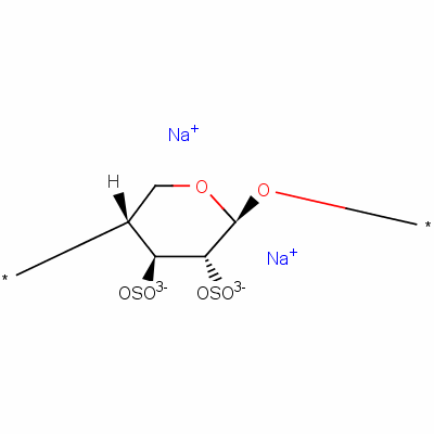 硫酸戊聚糖鈉結(jié)構(gòu)式_37319-17-8結(jié)構(gòu)式