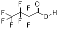 七氟丁酸結(jié)構(gòu)式_375-22-4結(jié)構(gòu)式