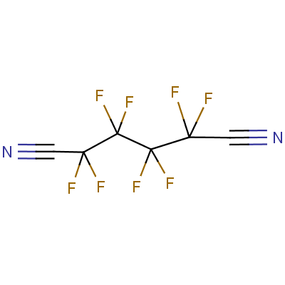 Octafluoro-1,6-hexanedinitrile Structure,376-53-4Structure