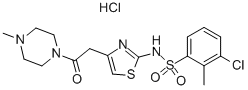 Bvt-2733 Structure,376641-65-5Structure