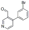 4-(3-Bromophenyl)-3-pyridinecarboxaldehyde Structure,376646-64-9Structure