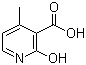 2-Hydroxy-4-methylpridine-3-carboxylic acid Structure,38076-81-2Structure