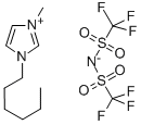 1-Hexyl-3-methylimidazolium bis(trifluoromethylsulfonyl)imide Structure,382150-50-7Structure