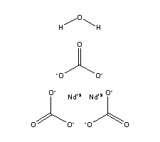 Neodymium(iii) carbonate hydrate Structure,38245-38-4Structure