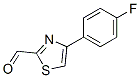 4-(4-Fluorophenyl)-1,3-thiazole-2-carbaldehyde Structure,383142-69-6Structure