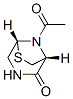 (1R,5r)-8-acetyl-6-thia-3,8-diazabicyclo[3.2.1]octan-2-one Structure,383177-06-8Structure