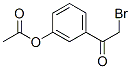 Ethanone, 1-[3-(acetyloxy)phenyl]-2-bromo- Structure,38396-89-3Structure