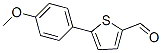 5-(4-Methoxyphenyl)thiophene-2-carbaldehyde Structure,38401-67-1Structure