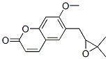 7-Methoxy-6-(3,3-dimethyloxiranylmethyl)-2h-1-benzopyran-2-one Structure,38409-28-8Structure