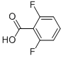 2,6-Difluorobenzoic acid Structure,385-00-2Structure